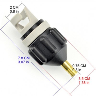 Адаптер для насоса SUP Valve Adaptor для надувних човнів, байдарок і сапбордів