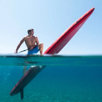 Сапборд Aqua Marina Race-Racing iSUP 12'6 - надувна дошка для САП серфінгу, sup board