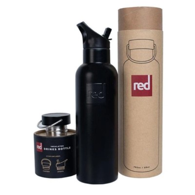 Фляга для SUP серфінгу професійна Red Original Insulated Drinks bottle — 750 мл (чорна)