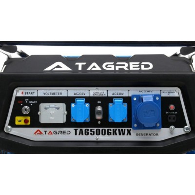 Бензиновий генератор TAGRED TA6500GKWX