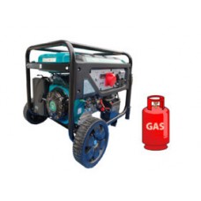 Генератор ГАЗ/бензиновий INVO H6250DТ-G 5.0/5.5 кВт, трифазний, з електрозапуском