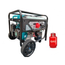 Генератор ГАЗ/бензиновий INVO H9000DТ-G 7.2/7.7 кВт, трифазний, з електрозапуском