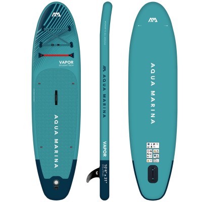 Сапборд Aqua Marina Coral VAPOR 10’4″ 2023 - надувна дошка для САП серфинга, sup board  BT-23VAP