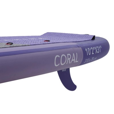 Сапборд Aqua Marina CORAL NF ADVANCED 10’2″ 2023 - надувна дошка для САП серфинга, sup board  BT-23COPN