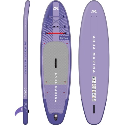 Сапборд Aqua Marina CORAL NF ADVANCED 10’2″ 2023 - надувна дошка для САП серфинга, sup board  BT-23COPN