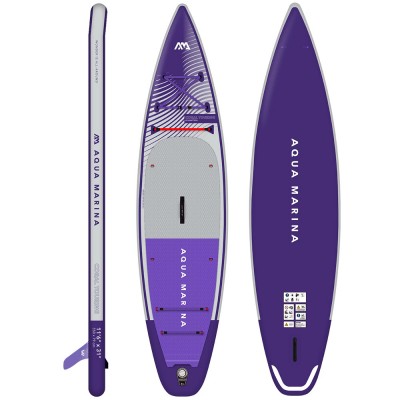 Сапборд Aqua Marina CORAL TOURING NF 11’6″ 2023 - надувна дошка для САП серфинга, sup board BT-23CTPN