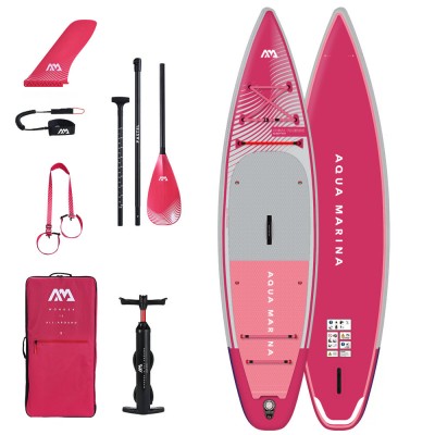 Сапборд Aqua Marina CORAL TOURING 11’6″ 2023 - надувна дошка для САП серфинга, sup board BT-23CTPN