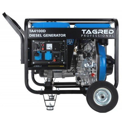 Дизельний генератор TAGRED TA4100D + газова плитка Orcamp CK-505 та лійка в подарунок