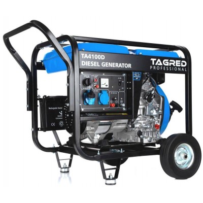 Дизельний генератор TAGRED TA4100D + газова плитка Orcamp CK-505 та лійка в подарунок