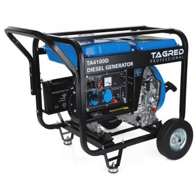 Дизельний генератор TAGRED TA4100D + газова плитка Orcamp CK-505 та лійка в подарунок