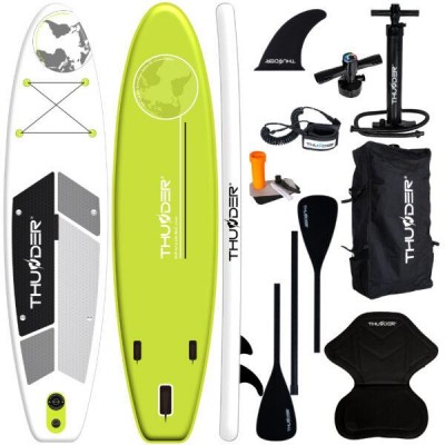 Надувна SUP дошка (Сапборд) THUNDER PLANET LIME 320