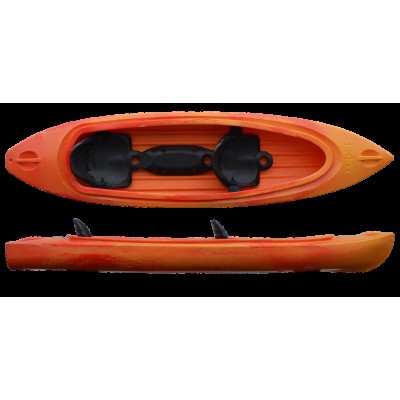 Каяк Roteko Shorty 350 - двомісний каяк для прокату та особистого використання, kayak