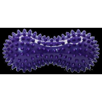 Подвійний масажний м'яч з шипами 7x15 см Подвійний масажний м'яч з шипами 7x15 см