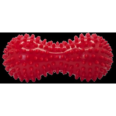 Подвійний масажний м'яч з шипами 7x15 см Подвійний масажний м'яч з шипами 7x15 см