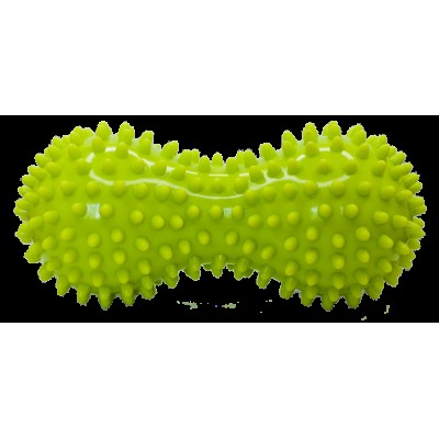 Подвійний масажний м'яч з шипами 7x15 см Подвійний масажний м'яч з шипами 7x15 см