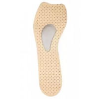 Шкіряна напівустілка-супінатор для модельного взуття ШНС-003 9x21 см - розмір 37