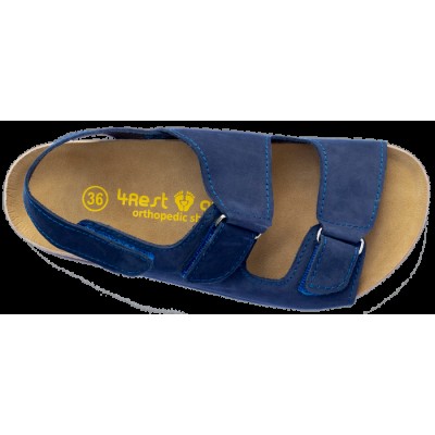 Ортопедичні сандалі для дітей 4Rest-Orto 20-008 р-р. 36-40 Сині 17x28 см - розмір 36 Ортопедичні сандалі для дітей 4Rest-Orto 20-008 р-р. 36-40 Сині 17x28 см - розмір 36