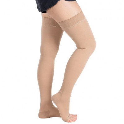 Компрессионные чулки с открытым носком компрессия 1 класса W1303 14x24 см - размер 5