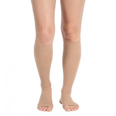 Компресійні гольфи з відкритим носком компресія 2 класу W1307 14x24 см - розмір 4 Компресійні гольфи з відкритим носком компресія 2 класу W1307 14x24 см - розмір 4