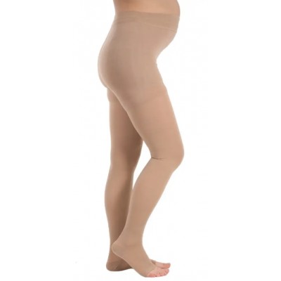 Компресійні колготи для вагітних з відкритим носком компресія 2 класу W1328 14x24 см - розмір 2 Компресійні колготи для вагітних з відкритим носком компресія 2 класу W1328 14x24 см - розмір 2