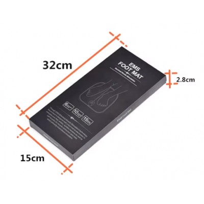 Електростимуляційний масаж для ніг та масажний килимок для ступнів для покращення кровообігу 16x32 см Електростимуляційний масаж для ніг та масажний килимок для ступнів для покращення кровообігу 16x32 см