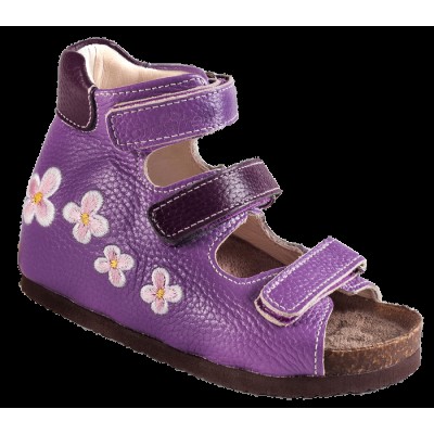 Сандалі ортопедичні  для дівчинки 07-005 р-р. 21-30 17x28 см - розмір 24 Сандалі ортопедичні  для дівчинки 07-005 р-р. 21-30 17x28 см - розмір 24