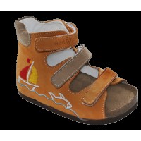 Сандалі ортопедичні для хлопчика 07-006 р-р. 21-30 17x28 см - розмір 29