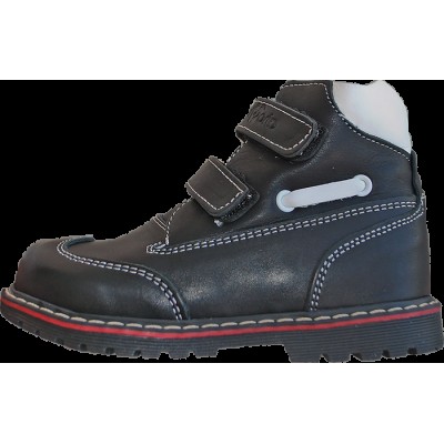 Черевики ортопедичні  для хлопчика 06-561-сині 17x28 см - розмір 21