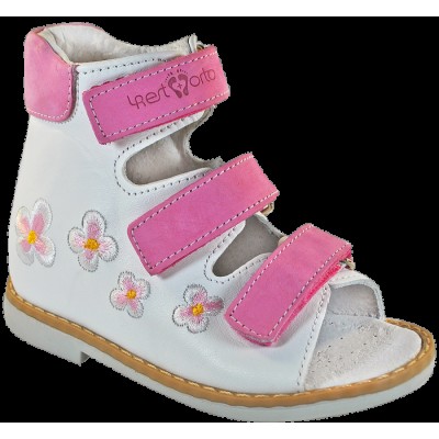 Сандалі ортопедичні для дівчинки 06-124 р-р. 21-30 17x24 см - розмір 30 Сандалі ортопедичні для дівчинки 06-124 р-р. 21-30 17x24 см - розмір 30