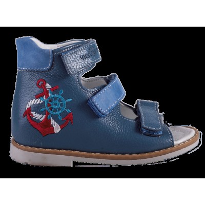 Сандалі ортопедичні для хлопчика 06-116 р-р. 19-30 17x24 см - розмір 27 Сандалі ортопедичні для хлопчика 06-116 р-р. 19-30 17x24 см - розмір 27