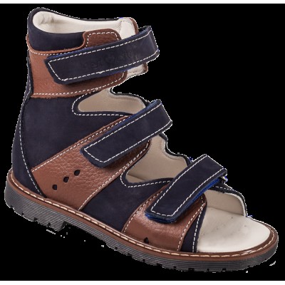 Сандалі ортопедичні для хлопчика 06-141 р-р. 21-30 17x24 см - розмір 28 Сандалі ортопедичні для хлопчика 06-141 р-р. 21-30 17x24 см - розмір 28