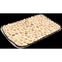 Килимок масажний з натуральною галькою 