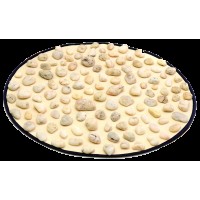 Килимок масажний з натуральною галькою 