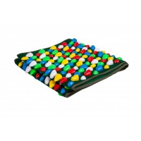 Килимок масажний з ефектом морської гальки 150х40см 38x41 см