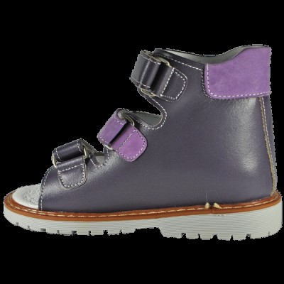 Сандалі ортопедичні  для дівчинки 06-144 р-р. 21-30 17x28 см - розмір 25 Сандалі ортопедичні  для дівчинки 06-144 р-р. 21-30 17x28 см - розмір 25