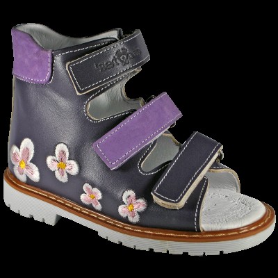 Сандалі ортопедичні  для дівчинки 06-144 р-р. 21-30 17x28 см - розмір 25 Сандалі ортопедичні  для дівчинки 06-144 р-р. 21-30 17x28 см - розмір 25