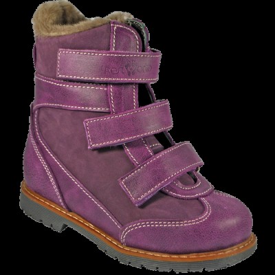 Зимові черевики ортопедичні для дівчинки 06-760 р. 31-36 25x30 см - розмір 32 Зимові черевики ортопедичні для дівчинки 06-760 р. 31-36 25x30 см - розмір 32