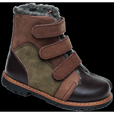 Зимові ортопедичні черевики для хлопчика 06-756 р. 21-30 17x24 см - розмір 21