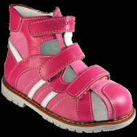 Сандалі ортопедичні для дівчинки 06-148 р-р. 21-30 17x28 см - розмір 25