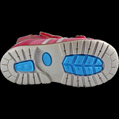 Сандалі ортопедичні для дівчинки 06-148 р-р. 21-30 17x28 см - розмір 26 Сандалі ортопедичні для дівчинки 06-148 р-р. 21-30 17x28 см - розмір 26