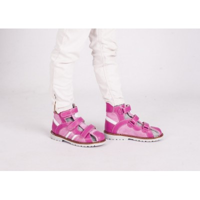 Сандалі ортопедичні для дівчинки 06-148 р-р. 21-30 17x28 см - розмір 26 Сандалі ортопедичні для дівчинки 06-148 р-р. 21-30 17x28 см - розмір 26