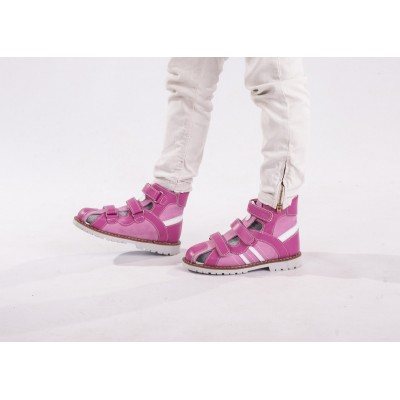 Сандалі ортопедичні для дівчинки 06-148 р-р. 21-30 17x28 см - розмір 26 Сандалі ортопедичні для дівчинки 06-148 р-р. 21-30 17x28 см - розмір 26