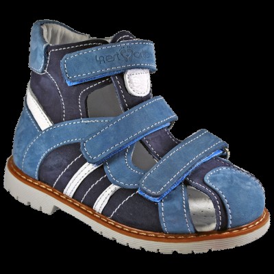 Сандалі ортопедичні для хлопчика 06-147 р-р. 21-30 17x24 см - розмір 27