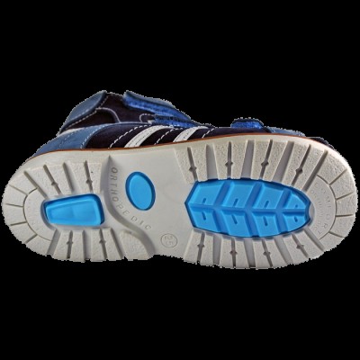 Сандалі ортопедичні для хлопчика 06-147 р-р. 21-30 17x24 см - розмір 27