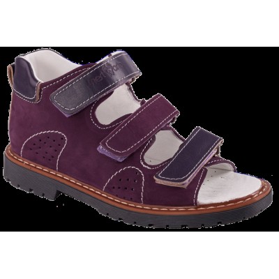 Сандалі ортопедичні  для дівчинки 06-156  р-р. 31-36 17x28 см - розмір 34 Сандалі ортопедичні  для дівчинки 06-156  р-р. 31-36 17x28 см - розмір 34