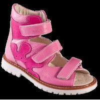 Сандалі ортопедичні для дівчинки 06-2462 р-р. 26-30 17x28 см - розмір 26