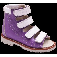 Сандалі ортопедичні для дівчинки 06-191 р-р. 21-30 17x28 см - розмір 21