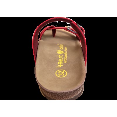 Сандалі ортопедичні для дівчинки  4Rest-Orto 20-019 р-р. 30-35 Червоні 17x24 см - розмір 30