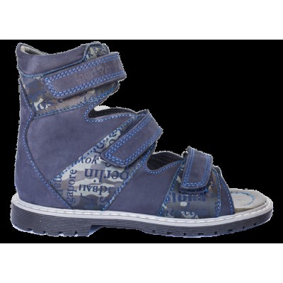 Сандалі ортопедичні для хлопчика 06-142 р-р. 31-36 21x29 см - розмір 34 Сандалі ортопедичні для хлопчика 06-142 р-р. 31-36 21x29 см - розмір 34