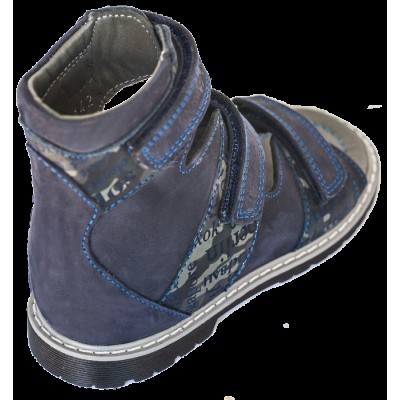 Сандалі ортопедичні для хлопчика 06-142 р-р. 31-36 21x29 см - розмір 34 Сандалі ортопедичні для хлопчика 06-142 р-р. 31-36 21x29 см - розмір 34